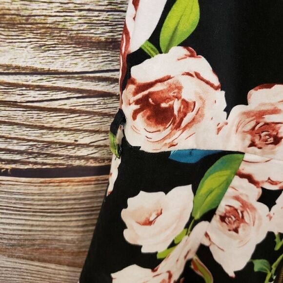 "Sunny Girl" Woman's dress Size: large lg floral Sleeveless perowned - Picture 5 of 7